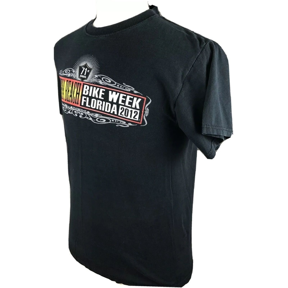 71st Daytona Beach Bike Week 2012 T-Shirt Size Medium Motorcycle Rally Florida - Picture 3 of 7